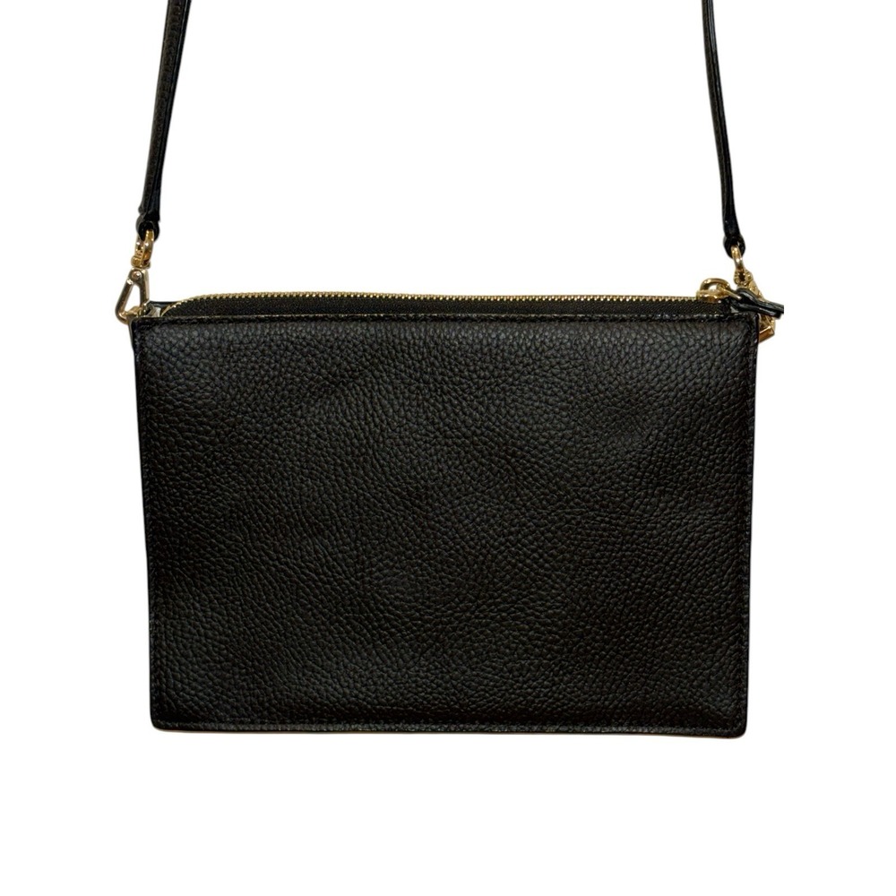 New Kate Spade Austin Street Clarise Leather Black Crossbody Purse - Picture 7 of 14